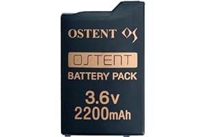 OSTENT 2200mAh 3.6V Rechargeable Battery Pack Replacement Compatible for Sony PSP 1000 Console