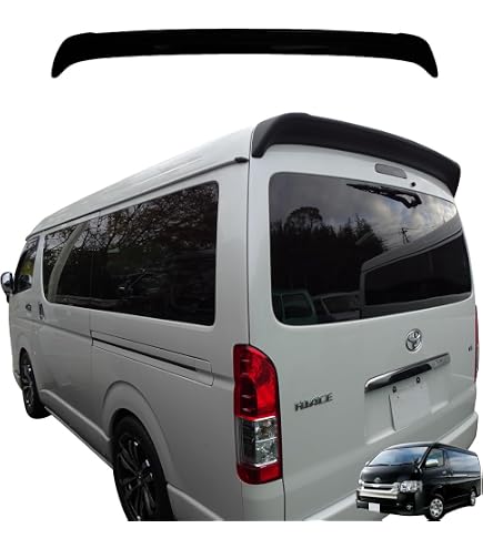 Amazon | TOYOTA (トヨタ) 純正部品 HIACE ハイエース リアスポイラー