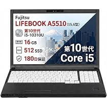 FUJITSU Windows11搭載ノートLIFEBOOK A5510/FX Amazon.co.jp: 【整備済み品】 富士通 薄型ノートPC FUJITSU LIFEBOOK