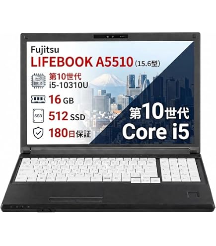 Amazon.co.jp: Fujitsu FMVA53D1B 15.6 inch Laptop FMV LIFEBOOK AH53