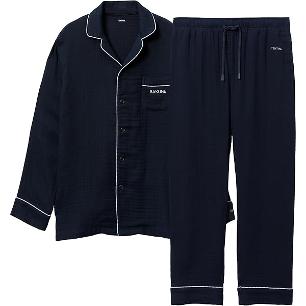 Amazon.co.jp: TENTIAL RENEWAL BAKUNE Pajamas Spring-Summer Dry Top