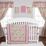 Waverly Jazzberry 4 Piece Baby Crib Bedding Set with Bumper by Trend Lab by Trend Lab [並行輸入品]