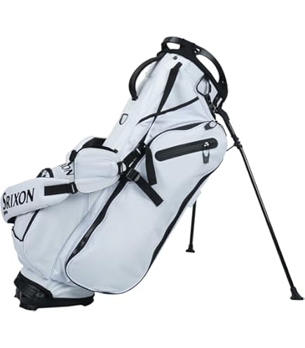 Amazon.co.jp: Srixon Tour Staff Bag 2025 ブラック/ホワイト/レッド