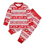 BOBORA クリスマス 長袖 親子お揃い服 ルームウェア 部屋着 パジャマ ベビー服 子供服 キッズ ペアルック ママ パパ 親子 カップルお揃い ロンパース カバーオール 上下セット 秋冬 綿