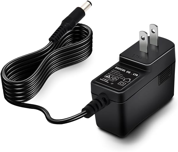SUCCUL ACアダプター 12V 1A 大手メーカーOEM社製品 センタープラス スイッチング式 出力12Wまで 出力プラグ外径5.5mm(内径2.1mm)PSE取得品 - 1