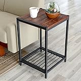 【アジア工房】アイアンフレームのサイドテーブル(63070) [並行輸入品]