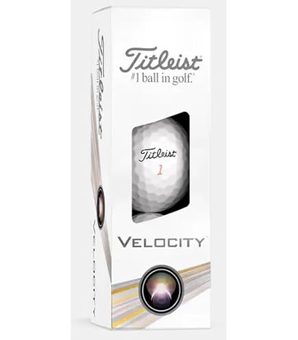 Amazon.co.jp: Titleist AVX ゴルフボール (ホワイト、3パック) 1