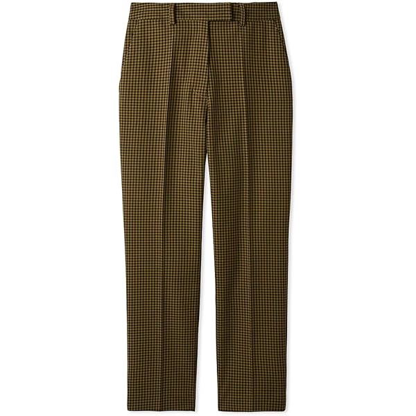 Amazon | [ミラオーウェン] 後ろウエストゴムサテンカーゴパンツ