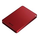 BUFFALO USB3.1(Gen.1)対応 耐衝撃ポータブルHDD 1TB レッド HD-PGF1.0U3-RDA