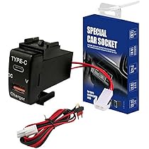 Amazon.co.jp: NISSAN 電源ソケット QC3.0 急速充電 電源ソケット USB