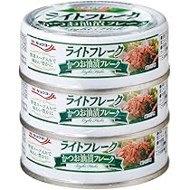 Amazon | キョクヨー ライトフレークかつお油漬 70g ×3缶