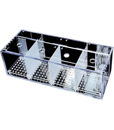 Amazon | ミプラス 水槽分割容器 わけぷか 黒色 | ミプラス | 金魚鉢 通販