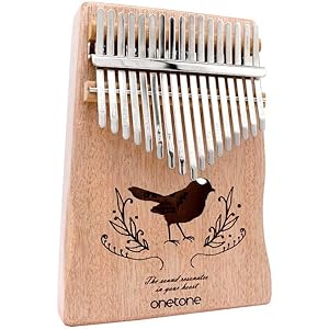 ONETONE ワントーン カリンバ (親指ピアノ) 17キー 初心者セット オクメ材 OTKL-01/OK (専用ケー…