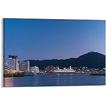 油絵函館風景 長谷川三雄「函館風景」油絵・F10号 絵画買取・販売の小竹美術