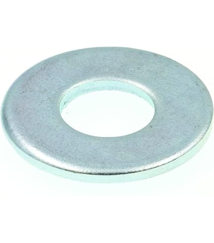 Prime-Line Flat Washers 3/8" X 1" OD - 100 Pack Hot Dip Galvanized Steel USS Standard