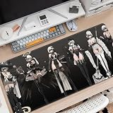 NieR ニーアオートマタ 2B マウスパッド プレイマット ヨルハ二号B型 デスクマット 大型マウスパッド 白髪の女の子 ゲーム 滑り止め ゴム底 耐久性良い 防水 プレゼント (カラーA,80*30CM) [並行輸入品]