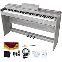 Amazon | Carina 電子ピアノ 88鍵盤 キーボード ハンマーアクション