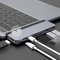 Hyper　MacBook Air/Pro用マルチポートUSBハブ GN28D-GRAY Hyper MacBook Air/Pro用マルチポートUSBハブ GN28D-GRAY Amazon
