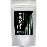 創業明治27年竹虎の竹炭パウダー15ミクロン 60g 放射能検査済み 四国産孟宗竹をこだわり土窯で高温焼上げた最高級竹炭、食用微粉末でチャコールクレンズに人気