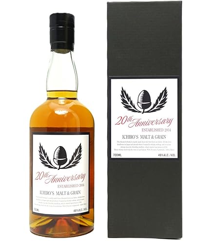 Amazon.co.jp: 20周年記念 秩父蒸溜所 Ichiro's Malt&Grain イチローズ