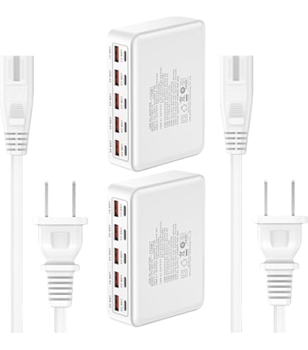 Amazon.co.jp: USB充電器(10ポート・合計20A・高耐久タイプ) ACA-IP68