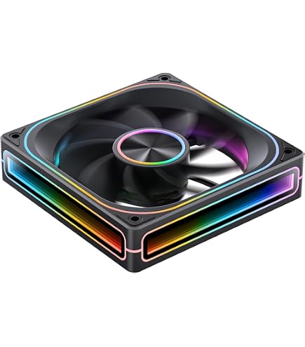 Amazon.co.jp: JONSBO CA40ブラックCPUクーラー、ARGBミュートシリーズ