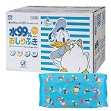 ドナルド 純水99% おしりふき 80枚入×20個 (1600枚) 日本製 パラベンフリー