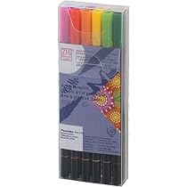 1&2色グラフィックス v.2 Amazon.co.jp: 呉竹 水性ペン ZIG アート&グラフィック ツイン