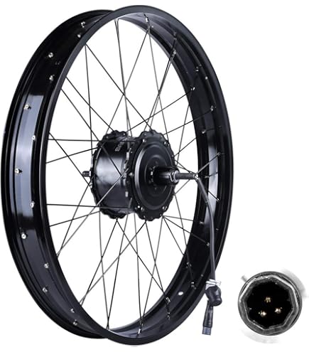 20iインチ　太タイヤ ホイール 48Vモーター500w Amazon | 電動自転車変換キット、36V / 48V 500Wモーター