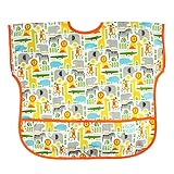 Bumkins Petit Collage Junior Bib, Safari Mix by Bumkins