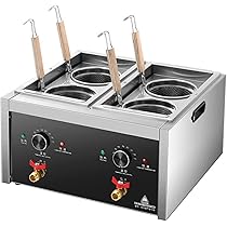 Amazon｜Deerou電気式ゆで麺器 業務用麺茹で器 多用途 うどん ラーメン