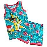 ディズニー Disney アバローのプリンセス エレナ タンクトップ パジャマ 女の子 ブルーグリーン (3歳 100cm) [並行輸入品]