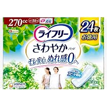 ライフリー さわやか 尿漏れパッド 36枚入り 270cc×8袋 Amazon.co.jp: ライフリー 【尿もれパッド 270㏄】 さわやかパッド