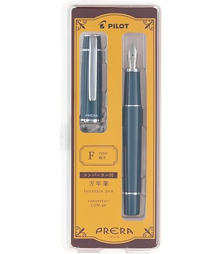 Amazon | パイロット メトロポリタン 万年筆 ブラック 1.0mm