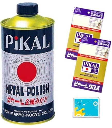 Amazon.co.jp: ピカール 金属みがき剤 メタルポリッシュ 250g 半練り