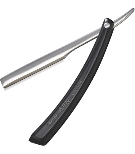 フェザー安全剃刀 プレビューレザー レギュラータイプ ブラック Amazon.co.jp: フェザー安全剃刀 プレビューレザー レギュラータイプ