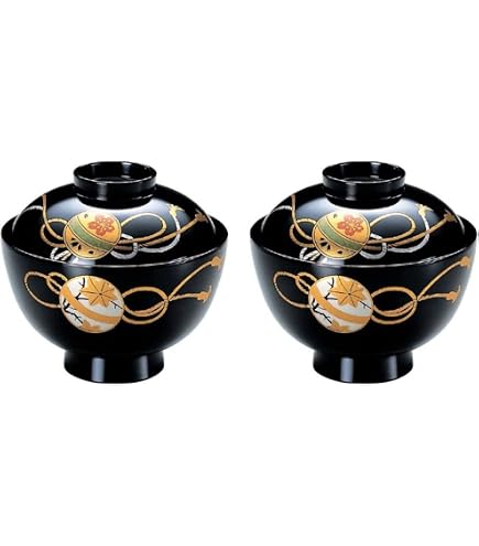 会津塗　竹峯 漆器 椀 五客セット Amazon.co.jp: 会津塗 特選漆器 竹峯 御吸椀揃 （お椀5個入り