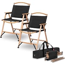 Amazon.co.jp: FIELDOOR クラシックチェア ハイタイプ 2脚セット