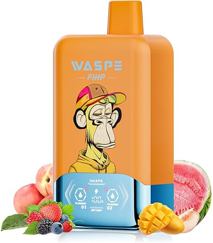 Amazon | 【40000回】電子タバコ 使い捨て Waspe 40000回吸引可能