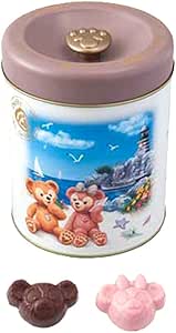 Amazon ダッフィー シェリーメイ 缶入りチョコレート お菓子 東京ディズニーシー限定 Drt チョコレート菓子 通販