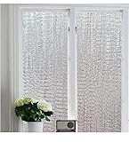 窓ガラスフィルム めかくしシート 目隠し 断熱 半透明 紫外線 防犯 (NO.051 90CM×200CM)