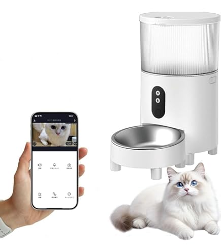 Amazon | 【獣医師監修・2026モデル】PETABOCT 自動給餌器 猫 犬