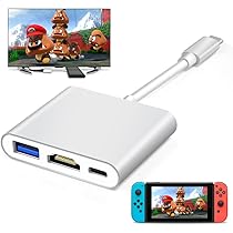 Nintendo Switch 本体 + ACアダプター + HDMI+ドッグ Nintendo Switch用HDMI変換アダプタ「ACアダプタいら～ず