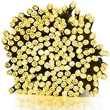 [Upgraded] Warm White Outdoor String Lights 200LED 65ft Solar Powered Waterproof Fairy Lights Landsc
