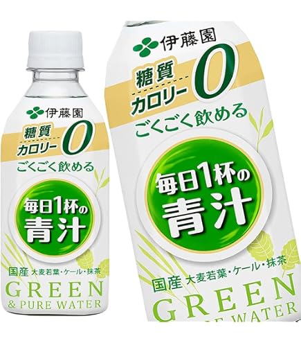伊藤園 ごくごく飲める青汁 350gペットボトル24本