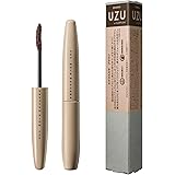 UZU BY FLOWFUSHI (ウズバイフローフシ) MOTE MASCARA モテマスカラ [ブラウン] まつげ美容液配合 耐水性 お湯オフ グルテンフリー ノンシリコン 合成着色料フリー 人工香料フリー