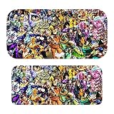 Switch スキンシール ジョジョの奇妙な冒険 『黄金の風』 Switch/Switch Lite スキンシール スイッチ用 ステッカー Switch Lite対応 薄型シール 汚れ防止 気泡防止 側面対応 散熱良い 全面保護 繰り返し貼り付け可能 アニメ キャラクター かわいい おしゃれ 贈り物 for Switch Lite