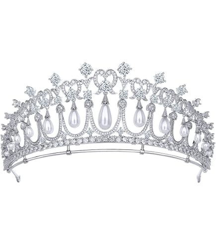 Amazon.co.jp: Aoligrace CZ プリンセス ダイアナ ウェディング