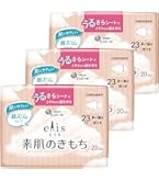 Amazon | エリス 素肌のきもち 羽つき 23cm(多い昼用)60枚(20枚×3