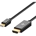 Rankie Thunderbolt Mini DisplayPort – HDMI 変換ケーブル 4K解像度対応 1.8m ブラック